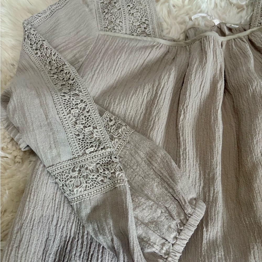 Soft Surroundings Lace Asilah Top - Picture 3 of 4